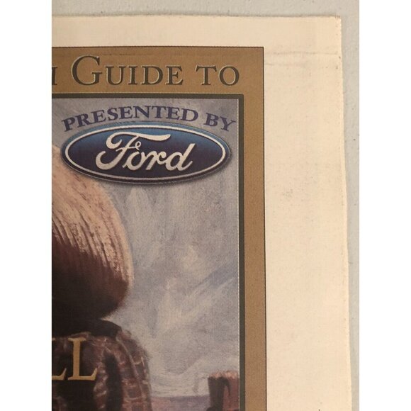 The Star-Telegram Guide RED STEAGALL COWBOY GATHERING Ft Worth Stockyards 2007 - Picture 3 of 7